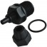 KIT RACCORD + ECROU + O-RING PP VITON 20 PCS