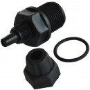 KIT RACCORD + ECROU + O-RING PP VITON