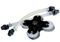 PORTE GALET  POMPE BF-B-3V-FCD 4-6-10L/H + TUBE PERISTALTIQUE 6X9