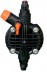 CORPS DE POMPE MANUEL PP 1-15L CLAPET A LEVRE VITON