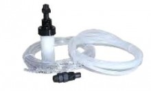 KIT INSTALLATION POMPE 1-20 L/H VITON 2M TUBE PE 4X6- 2X2M TUBE PVC CRISTAL 4X6-FILTRE DE PIED-CLAPET INJECTION 3/8"
