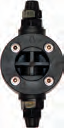 CORPS DE POMPE PP 1L CLAPET A LEVRE VITON