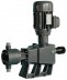 POMPE ELECTROMECANIQUE SERIE "P" 838 L 8 BAR TETE PVC VITON MOTEUR MONOPHASE 230V 0,75KW 1''1/2GM